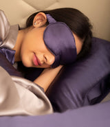 SAPHIRE BLUE PURE MULBERRY SILK PILLOWCASES