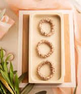 Mocha Gold Pillowcase & Scrunchie Set