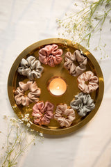 Love & Light Silk Scrunchie Collection Pack of Eight