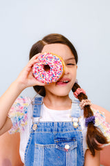 Sugar Rush Mini Silk Scrunchies Pack of Four