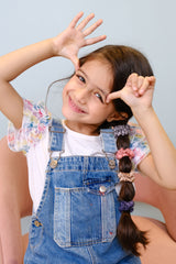 Sugar Rush Mini Silk Scrunchies Pack of Four