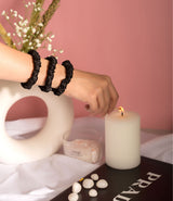 Noir Silk Pillowcase & Scrunchie Set