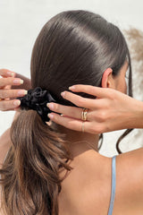 Moonlit Sky Pure Silk Scrunchie Collection Pack of Six