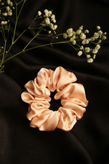 The Caviar Glow Silk Scrunchie Collection Pack of Two