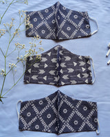 Fabric Face Mask - Pack of 5 {3 Regular, 2 Large} - Spotstyl