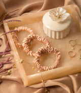 Champagne Pillowcase & Scrunchie Set