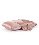 ROSE GOLD PURE MULBERRY SILK PILLOWCASES