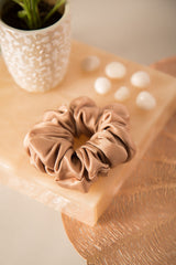 Golden Hour Pure Silk Scrunchie Collection Pack of Three