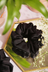 Dawn-to-Dusk Oversized Silk Scrunchies Pack of Two
