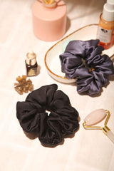 Selfcare Essentials Oversized Pure Silk Scrunchies Pack of Three