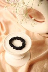 Date Night Glam Skinny Pure Silk Scrunchies Pack of Three