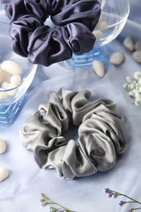Moondust Glow Oversized Silk Scrunchies Pack of Two