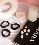 Noir Silk Pillowcase & Scrunchie Set