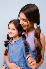 Little Lullaby Mini Silk Scrunchies Pack of Twelve