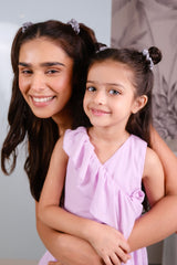 Starry Hues Mini Silk Scrunchies Pack of Four