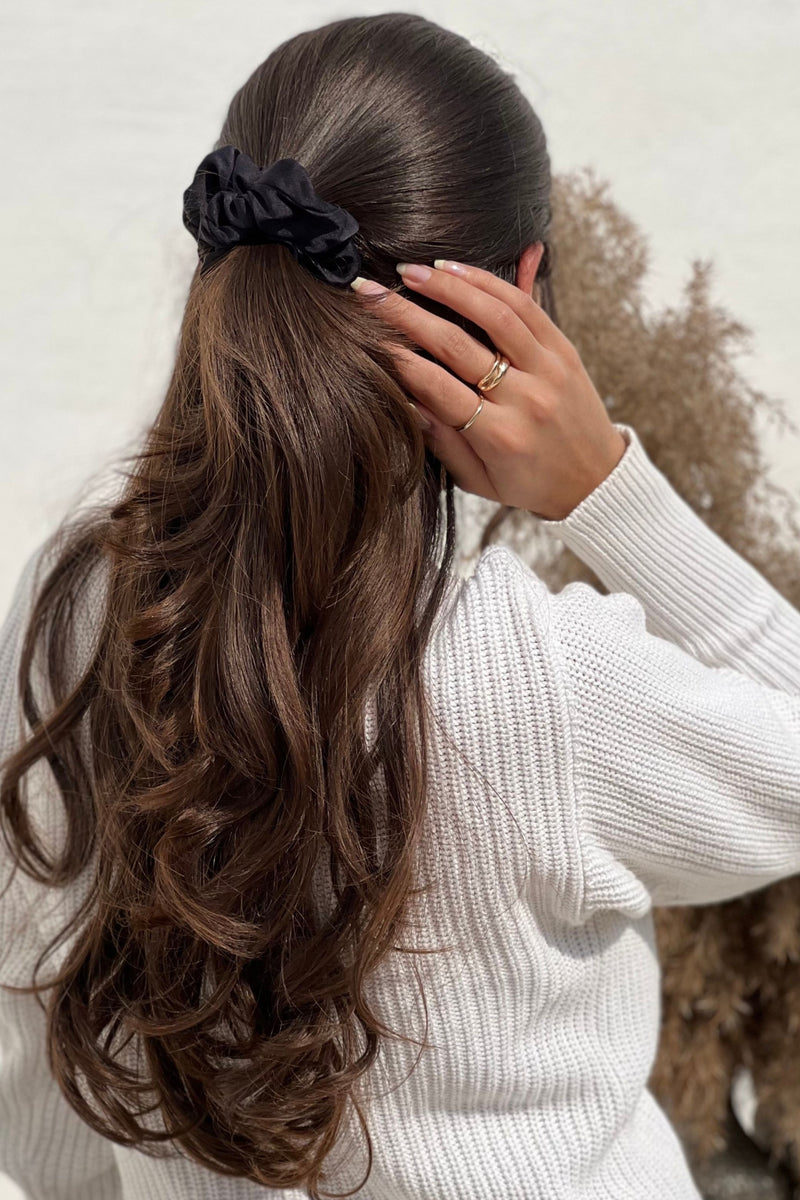 The Power Duo Oversized Silk Scrunchies Pack of Two