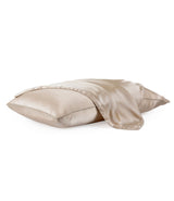 CHAMPAGNE OYSTER PURE MULBERRY SILK PILLOWCASES