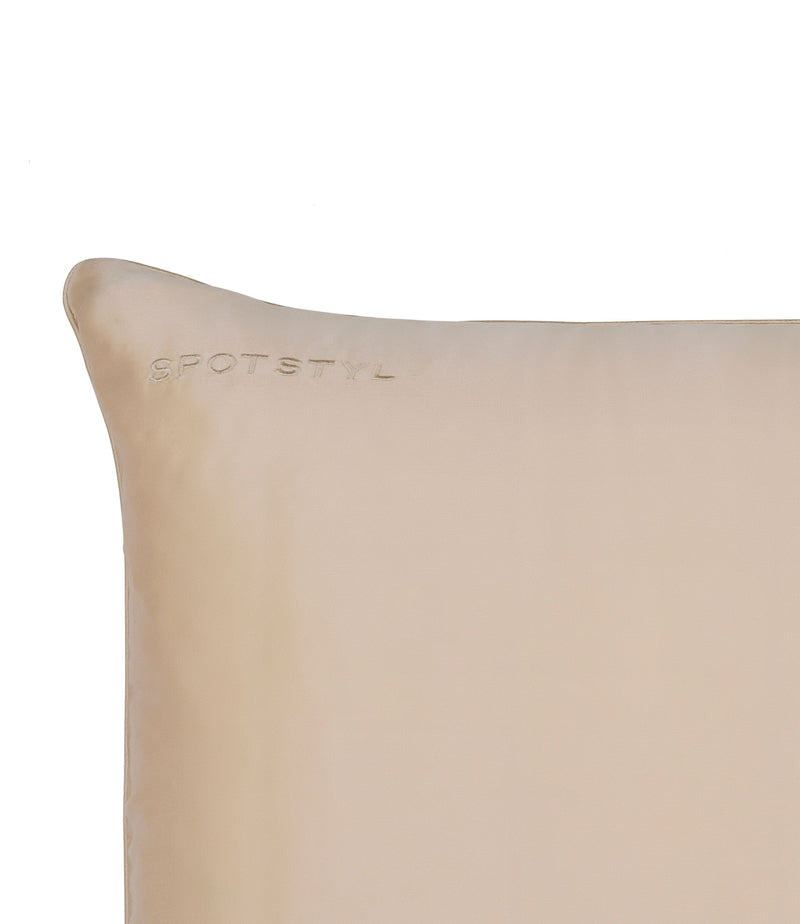 CHAMPAGNE OYSTER PURE MULBERRY SILK PILLOWCASES